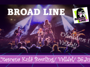 Olsokdans med BROAD LINE laurdag 26. juli