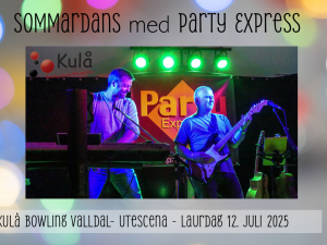 En siste dans med Party Express laurdag 12. juli